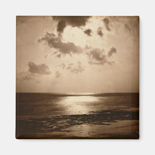 Íman Efeito Solar - Oceano, 1857 (impressão de albumina (Frente)