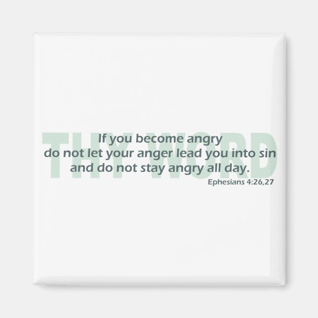 Íman Efesianos 4: 26-27 (Frente)