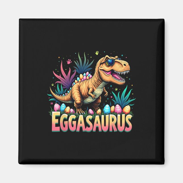 Íman Eggasaurus Páscoa Stegosaurus Dinossauro Meninos C (Frente)