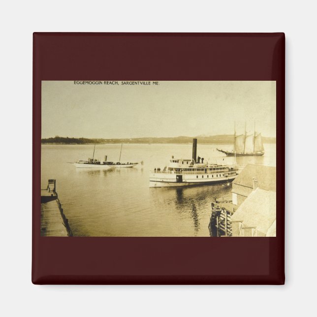 Íman Eggemoggin Reach, Sargentville, Maine (Frente)