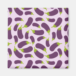 Íman EggPlant EggPlant Purple Vegetal Design