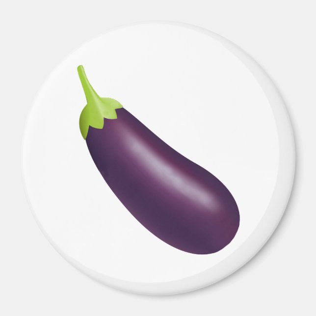 Íman EggPlant Emoji (Frente)