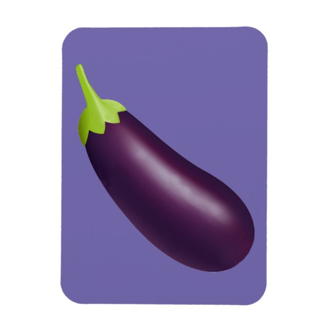 Íman EggPlant Emoji Magnet (Vertical)