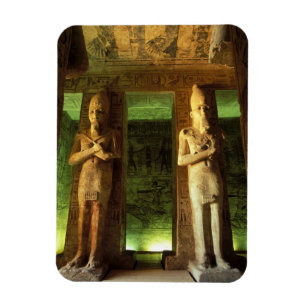 Íman Egito, Abu Simbel, Estátua de Ramsés II,
