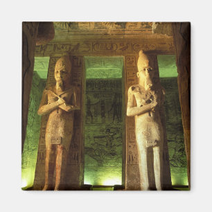 Íman Egito, Abu Simbel, Estátua de Ramsés II,