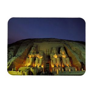 Íman Egito, Abu Simbel, figuras do Colossal de Ramsés