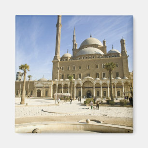 Íman Egito, Cairo. A imponente Mesquita de Mohammed Ali