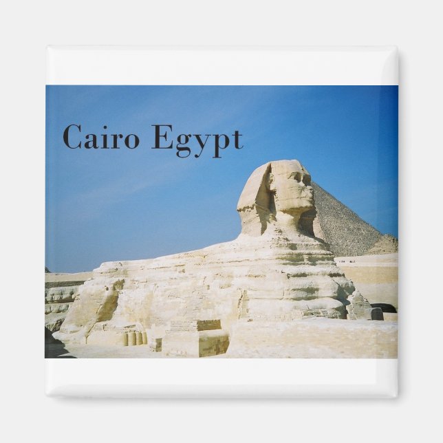 Íman Egito Cairo Giza Sphinx-2 (Rua.K) (Frente)