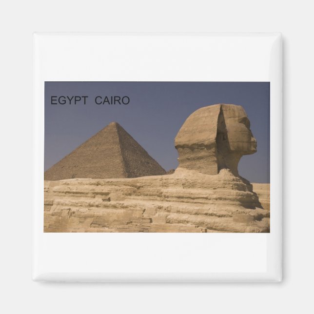Íman Egito Cairo Giza Sphinx (Rua.K) (Frente)