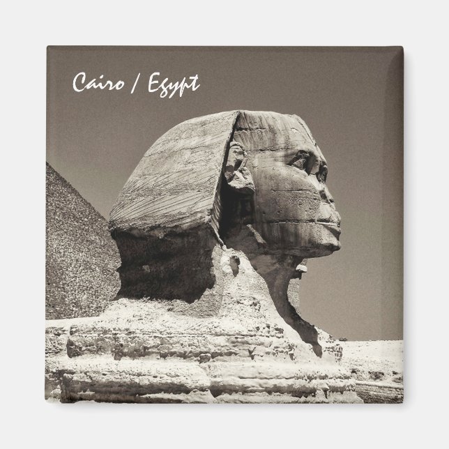 Íman Egito e Esfinge, Pirâmides, Anteísta do Cairo (Frente)