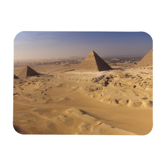Íman Egito, Pirâmides em Gizé, Khafre, Quéops, Miquerin (Horizontal)