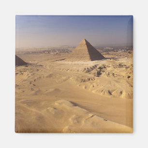 Íman Egito, Pirâmides em Gizé, Khafre, Quéops, Miquerin