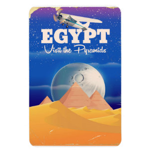 Íman Egito - Visite o poster da Viagens vintage das Pir