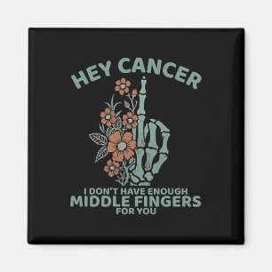 Íman Ei Cancer, não tenho dedos mediais suficientes par