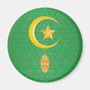 Íman Eid al Fitr Mubarak Ramadan Kareem Lua Estrela