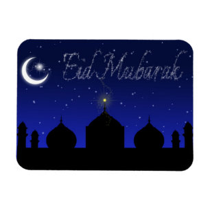 Íman Eid Mubarak - ímã flexível do cumprimento islâ