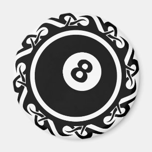 Íman eightball tribal