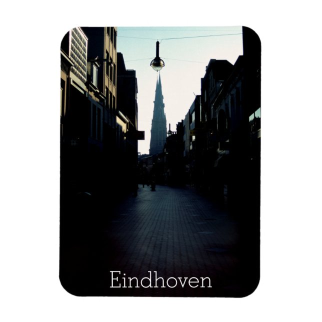 Íman Eindhoven street & Catharinakerk, Países Baixos (Vertical)