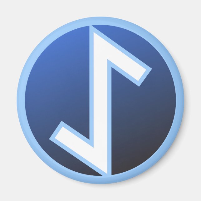 Íman Eiwaz Yew Rune (Frente)