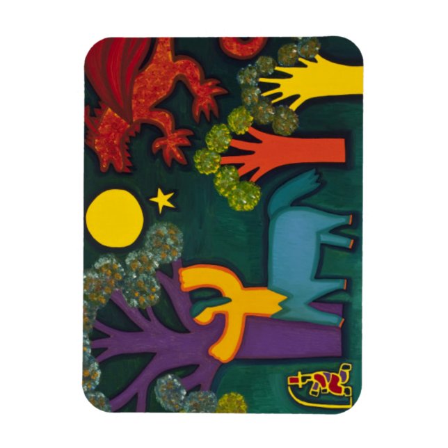 Íman El Bosque Magico de Lucas 2009 (Vertical)