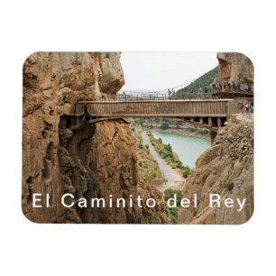 Íman EL Caminito del Rey. Ponte da vista 2 sobre o