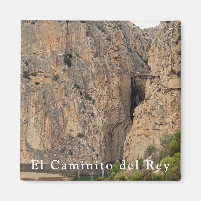 Íman El Caminito del Rey. Ver 4 (Frente)