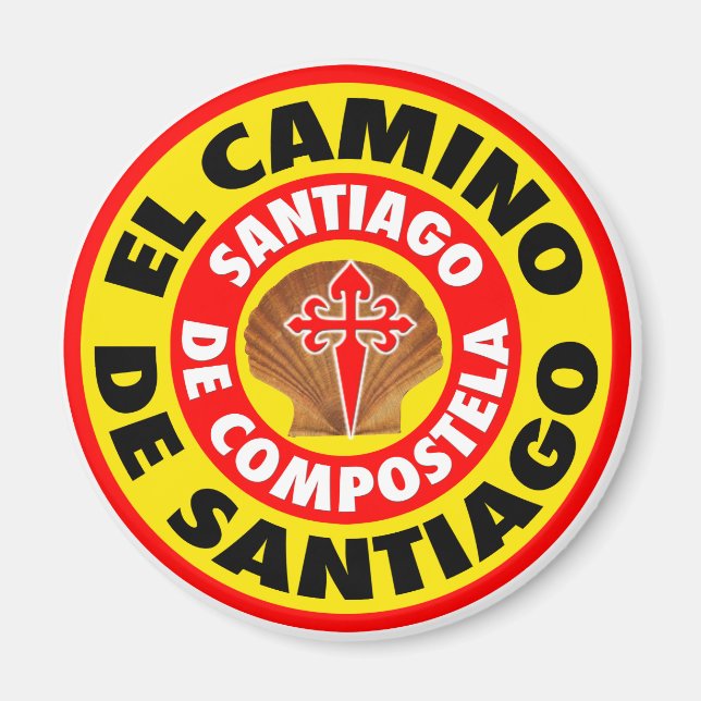 Íman El Camino De Santiago (Frente)