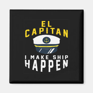 Íman El Capitan Eu Faço o Navio Acontecer Capitão Engra