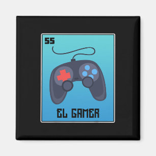 Íman El Gamer Video games Engraçado Loteria Mexicana Pa