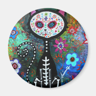 Íman EL Gato Gato Diâmetro de los Muertos por Prisarts