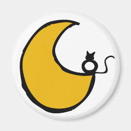 Íman El gato y la luna