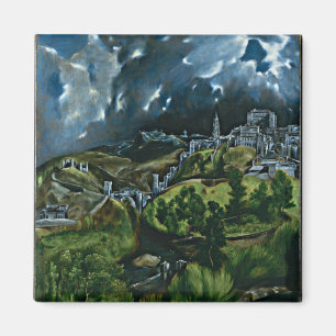 Íman El Greco - Vista de Toledo