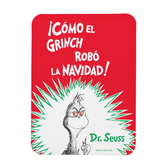 Íman El Grinch Robó La Navidad (Vertical)