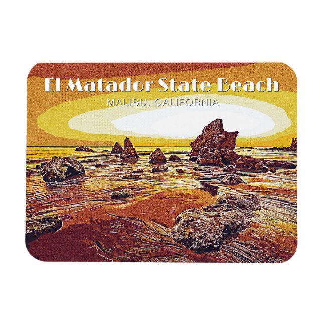 Íman El Matador State Beach (Horizontal)