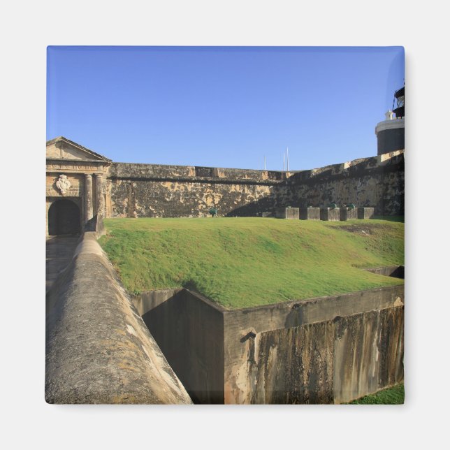 Íman El Morro, Castelo de San Felipe, Ponte levadiça, f (Frente)