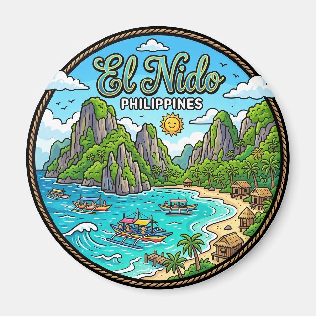 Íman El Nido Filipinas (Frente)