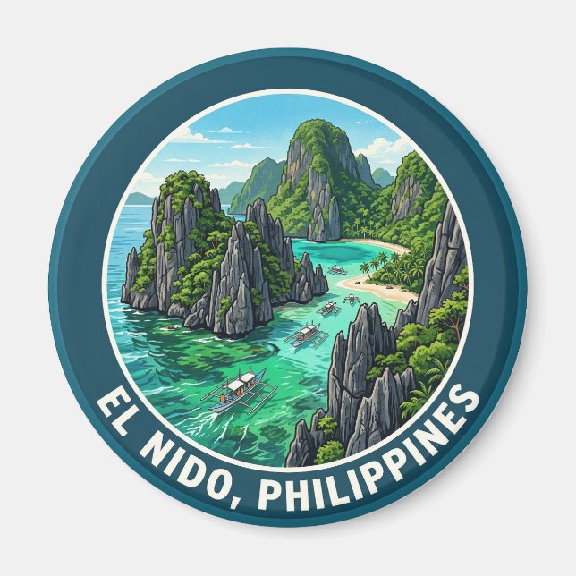 Íman El Nido, Palawan Filipinas (Frente)