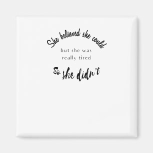 Íman Ela Acreditava Que Podia, Mas Estava Muito Cansada