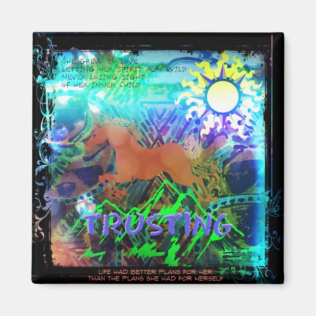 Íman Ela Cresceu Para Amar Confiar (Frente)