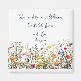 Íman Ela é como uma flor selvagem