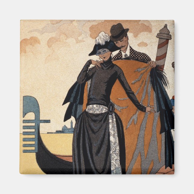 Íman Ela e ele, Ilustração de Moda, 1921 (Frente)