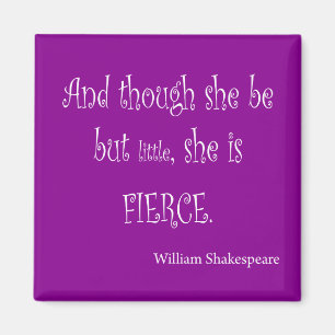 Íman Ela É Pequena, Ela É Um Trecho De Shakespeare