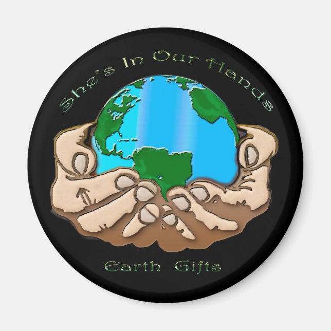 Íman ELA ESTÁ EM NOSSA Coleção DE MÃOS (Frente)