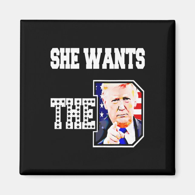 Íman Ela Quer O D Donald Trump 2024 (Frente)