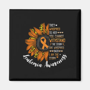 Íman Ela Sussurrou Por Que Eu Sou A Tempestade Leukemia
