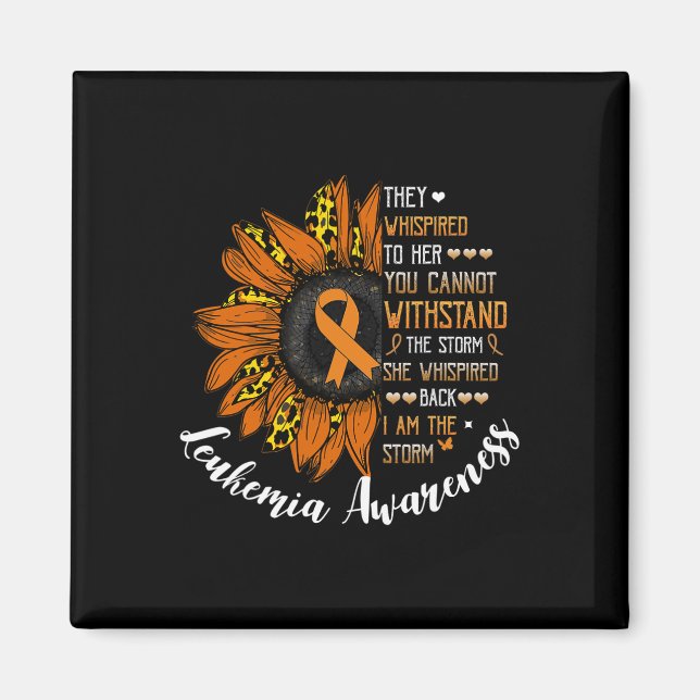 Íman Ela Sussurrou Por Que Eu Sou A Tempestade Leukemia (Frente)