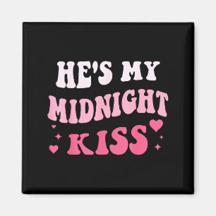 Íman Ele É Meu Beijo Da Meia-Noite Dizendo Casal Românt