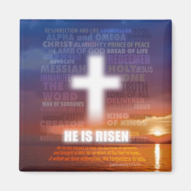 Íman Ele é Risen (Frente)