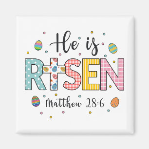 Íman Ele é Risen Jesus Felz pascoa Cristão