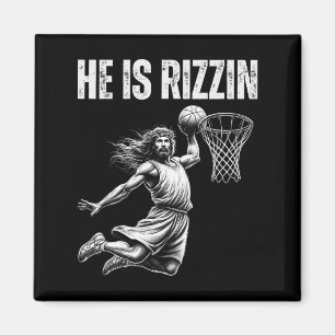 Íman Ele é Rizzin Bysketbyll Jesus Páscoa Christian
